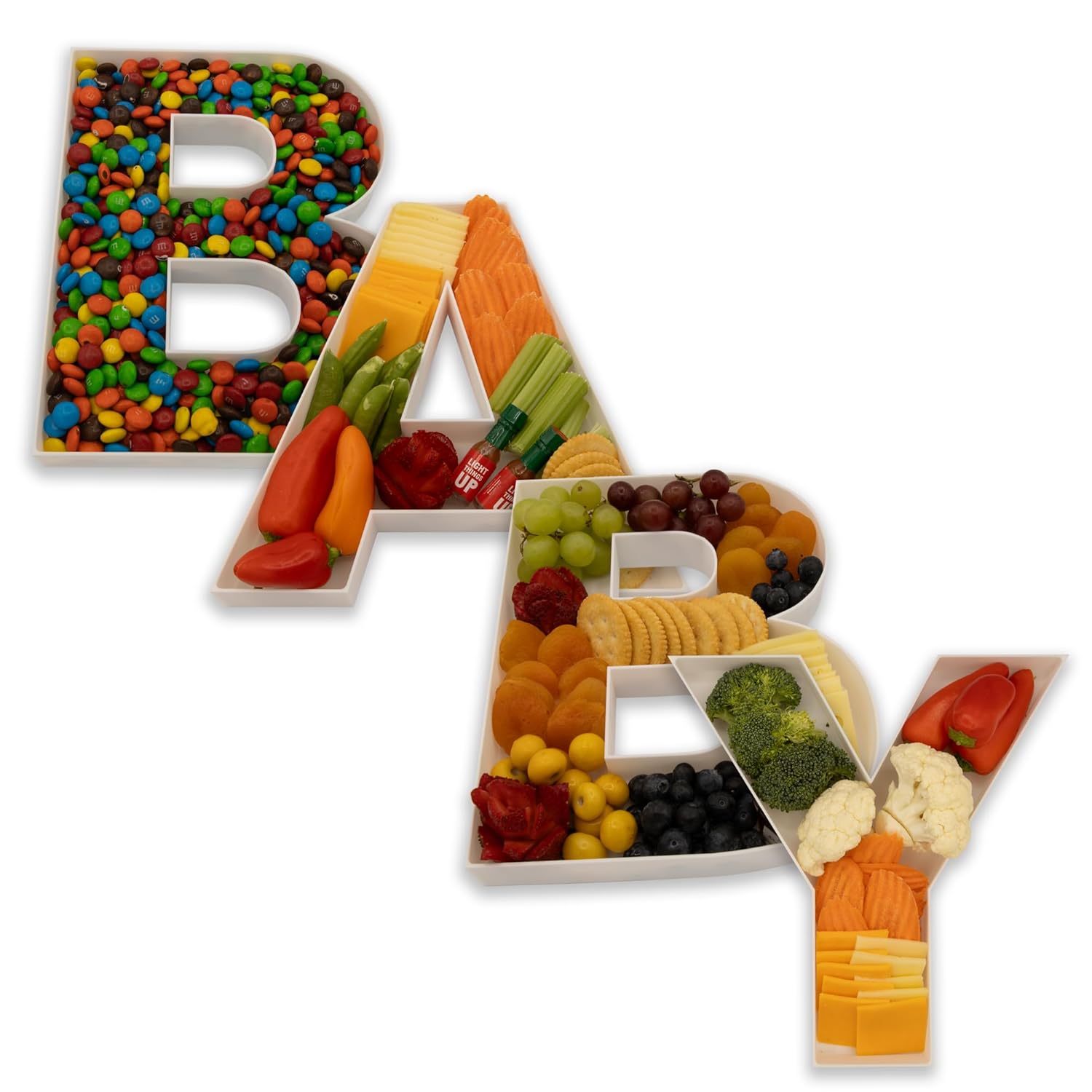 Baby 1 Year Food - Food Fillable Letters Shaped Sweets Flower