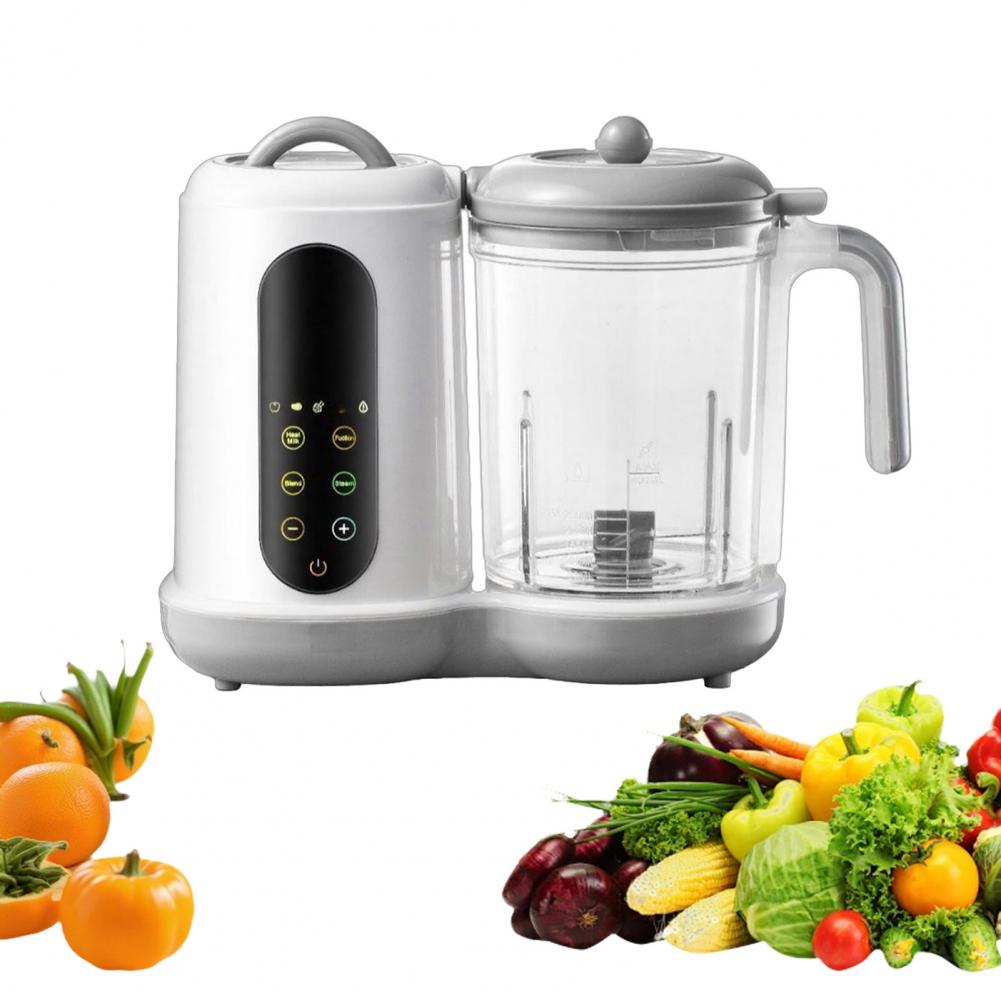 Baby Food Blender And Steamer - EU Plug Infant Food Maker, Infant
