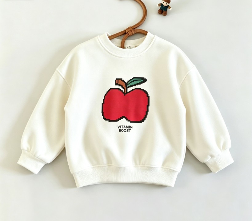 Baby Food Intake - Toddler Casual Sweatshirt Cute Food And