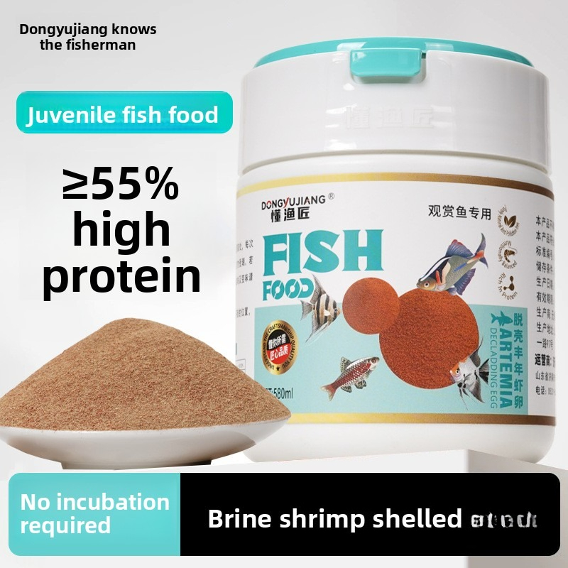 Baby Food Shrimp - DONGYUJIANG Instant Baby Brine Shrimp|No Hatching