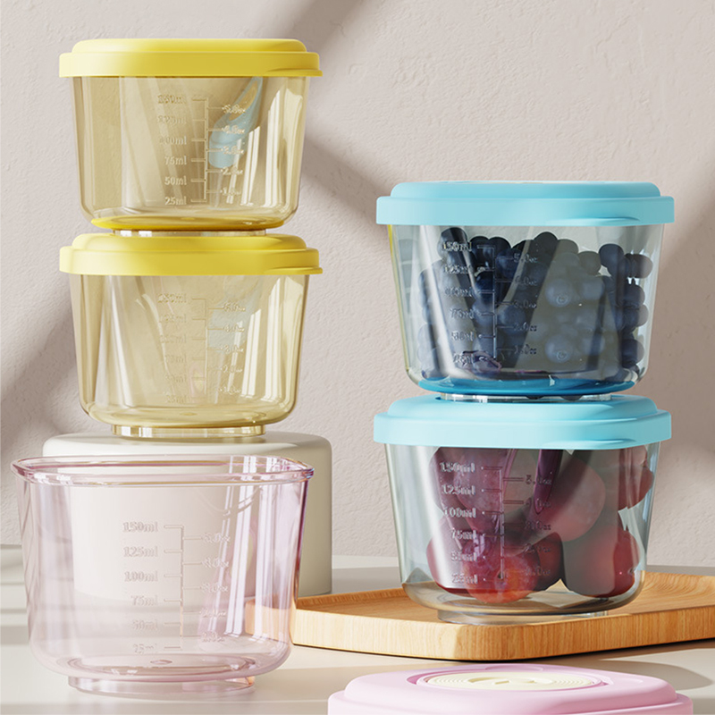 Baby Food Diet - 6 Pcs Baby Food Storage Containers