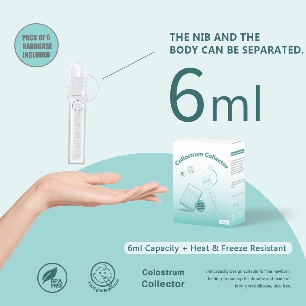 Baby Food Essentials - Reusable Colostrum Collector Food Safe 6ml
