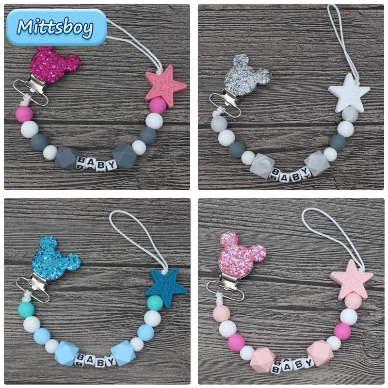 Baby 1 Year Food - NEW Personalised Name Baby Teether Bracelet