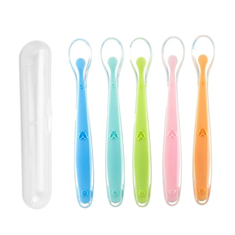 Baby Food Diet - BPA Free Baby Silicone Spoons First