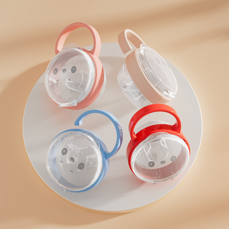 Baby 1 Year Food - New Baby Pacifier Clear Dustproof Case,