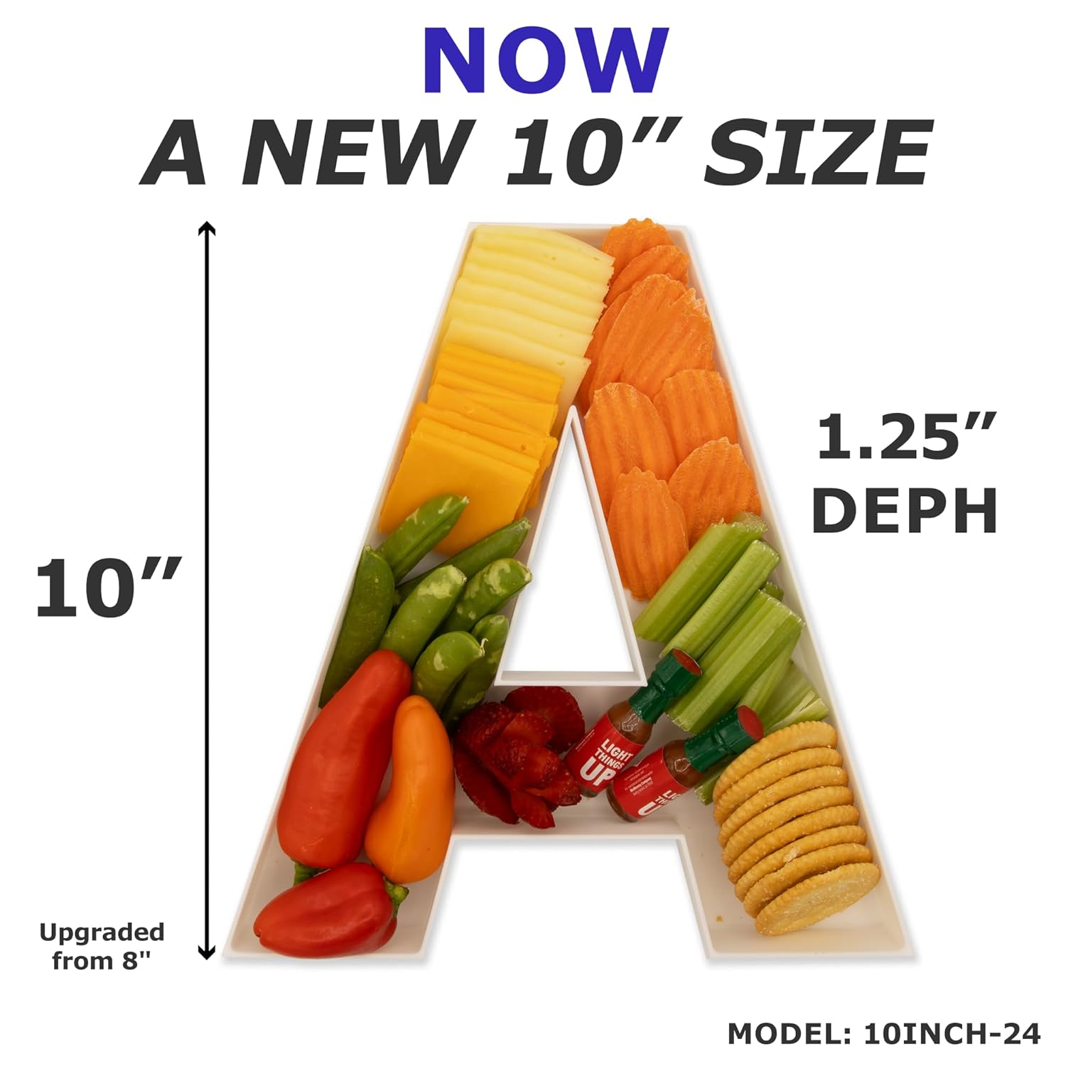 Food Fillable Letters Shaped S - Baby 1 Year Food recension och pris