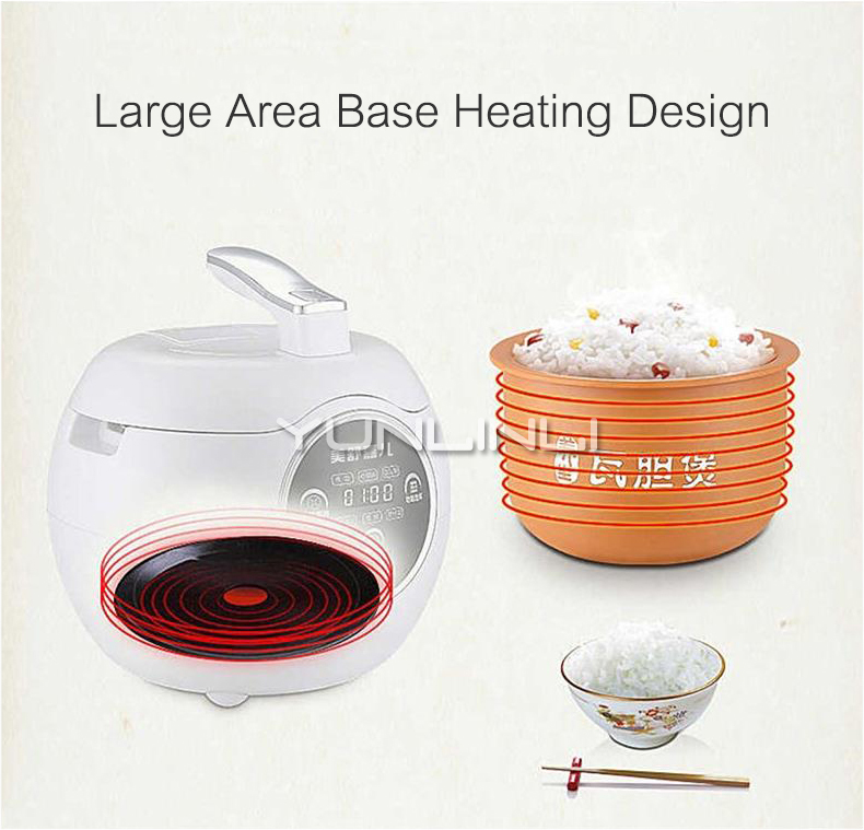 Household 2L Rice Cooker Intel - Baby Food Healthy recension och pris