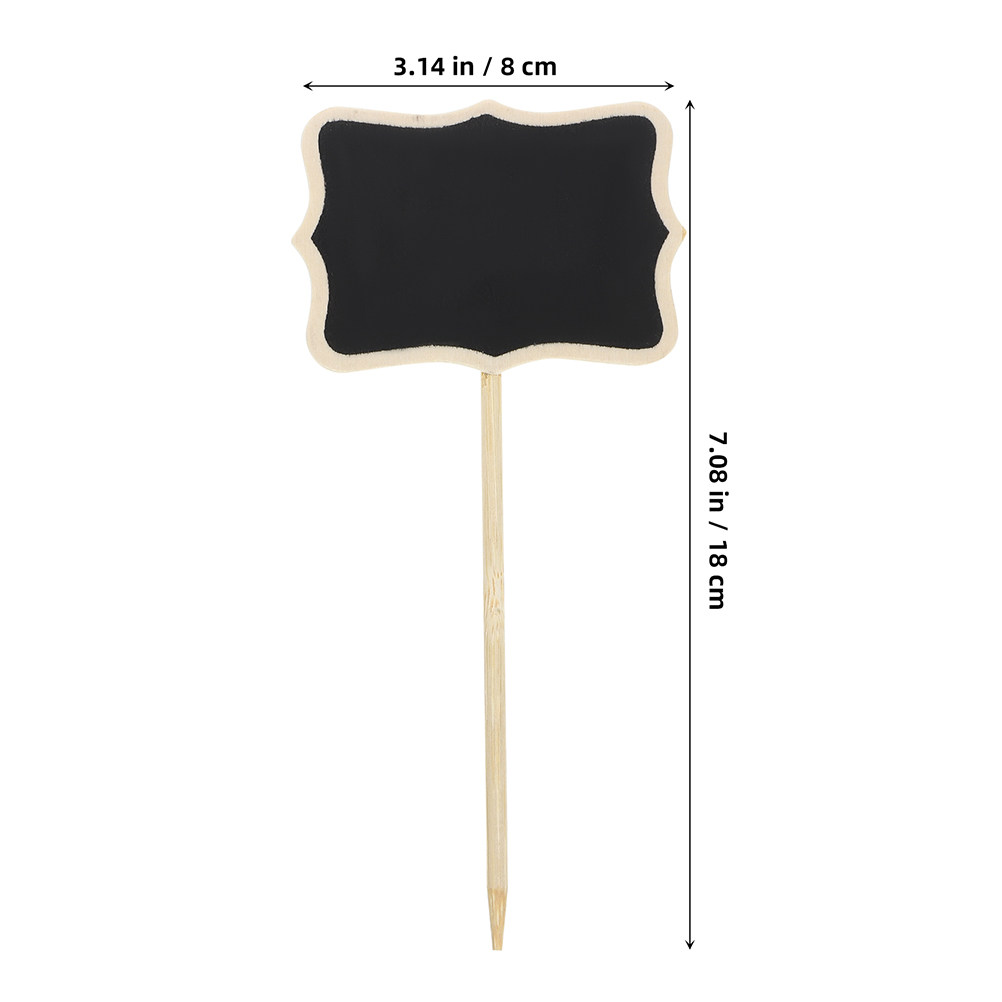 20Pcs Mini Chalkboard Signs Sm - Baby Food Essentials recension och pris