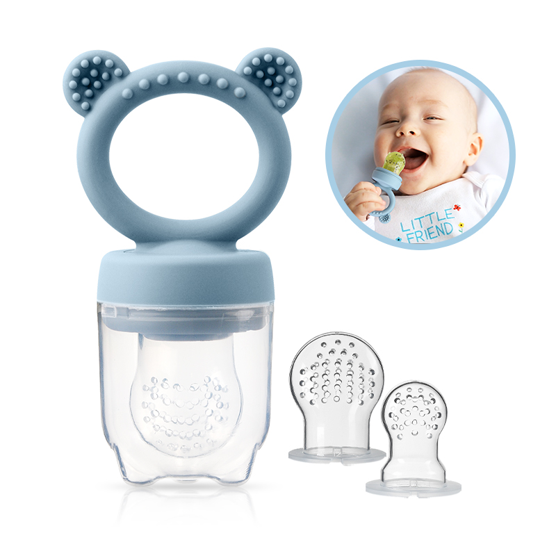 Silicone Bear Shaped Baby Frui - Baby Food Healthy recension och pris