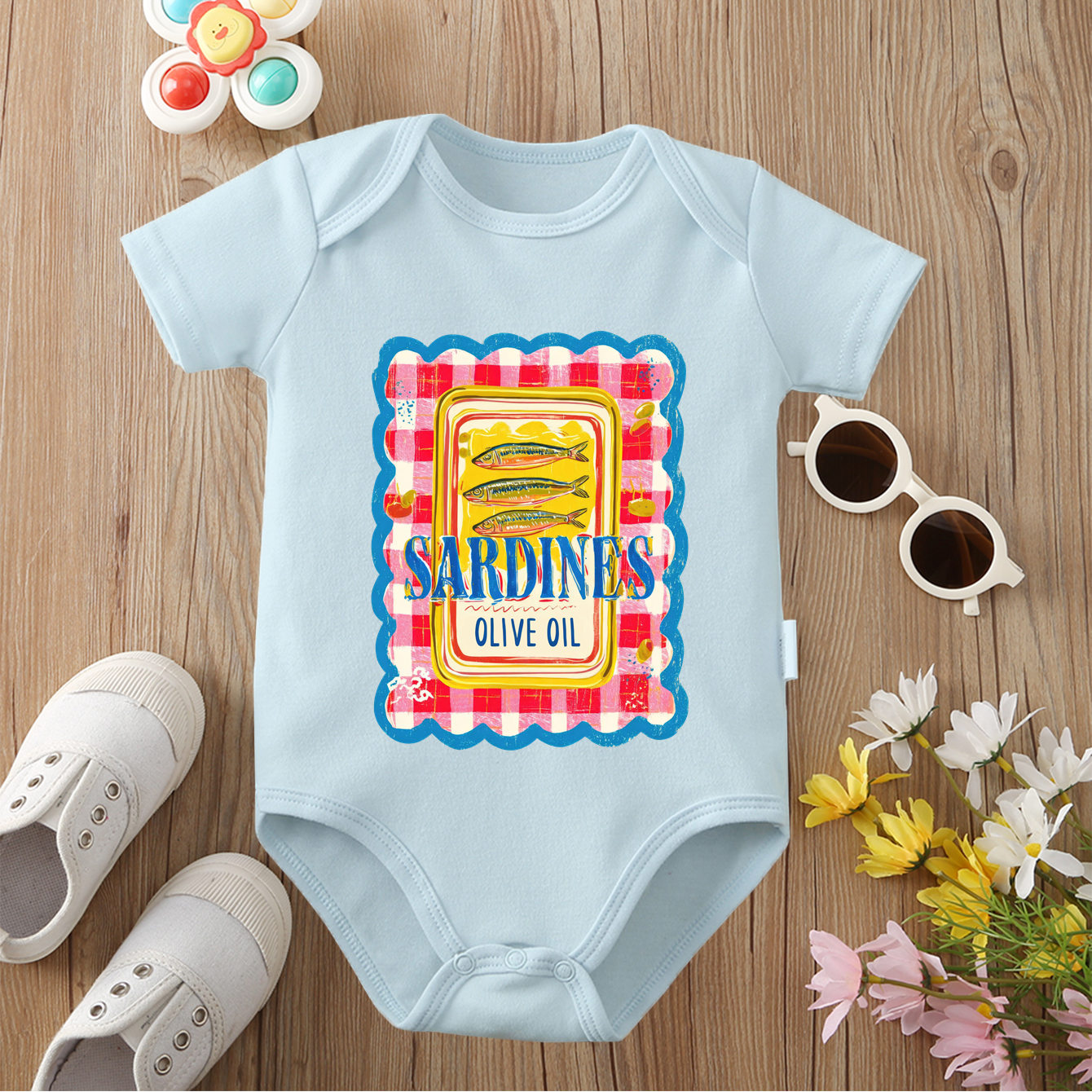 100% Cotton Onesie Summer Food - Baby Food Intake recension och pris