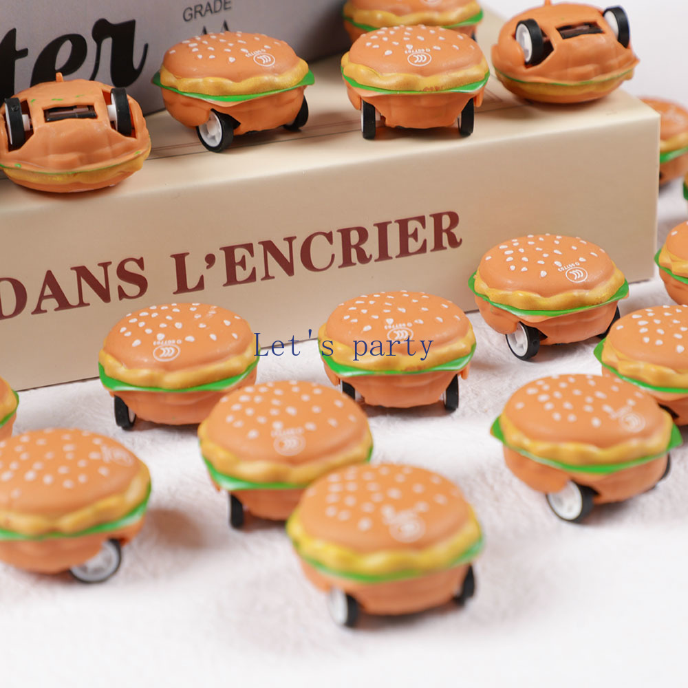 15Pcs Mini Cute 3D Burger Pull - Baby 1 Year Food recension och pris