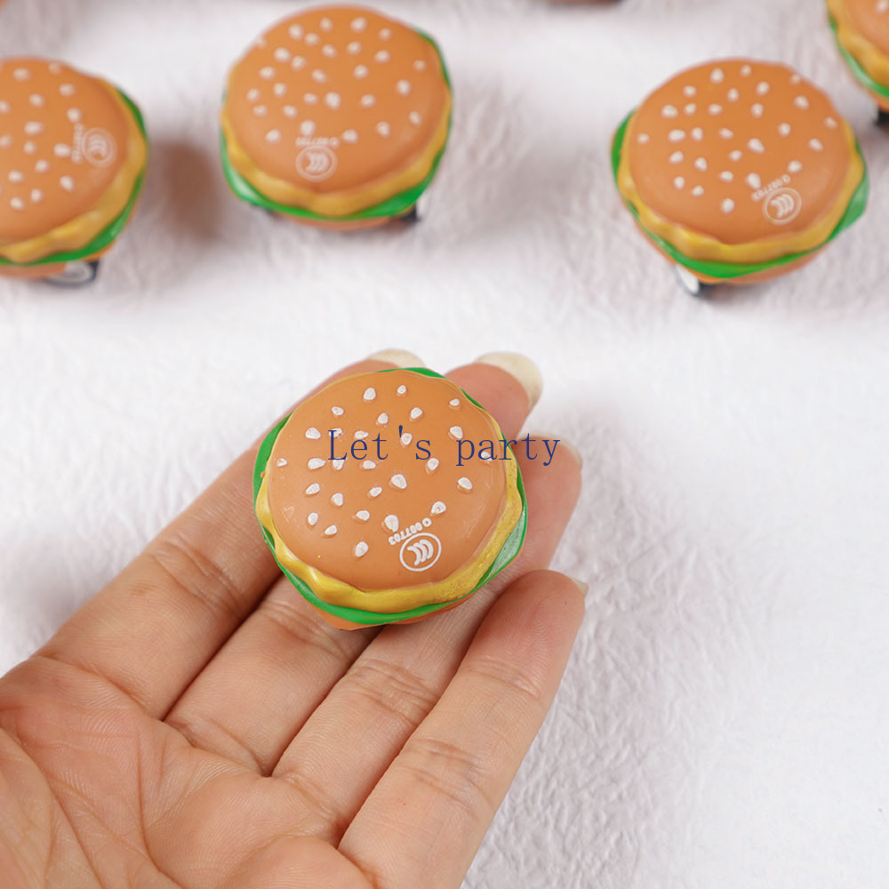 15Pcs Mini Cute 3D Burger Pull - Baby 1 Year Food recension och pris