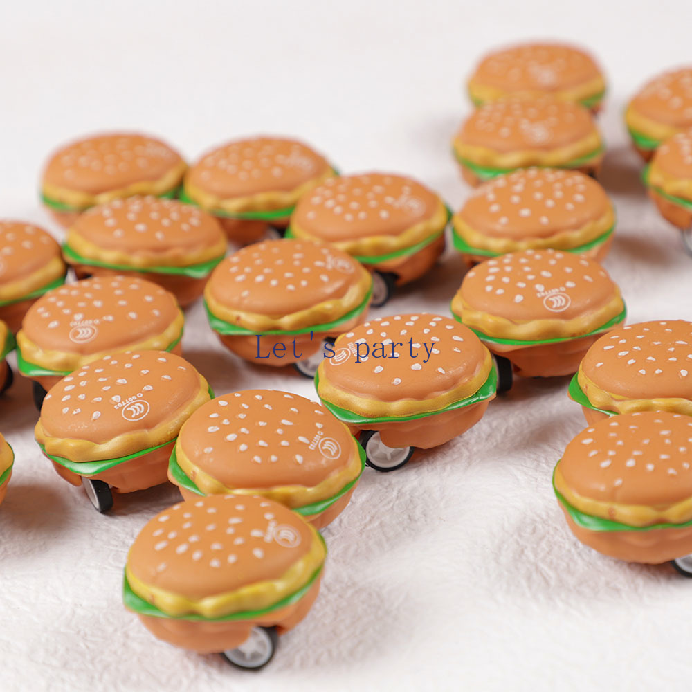 15Pcs Mini Cute 3D Burger Pull - Baby 1 Year Food recension och pris