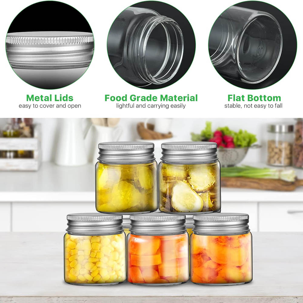 2oz Mini Mason Jars, Wide Mout - Baby Food Glass Jar recension och pris