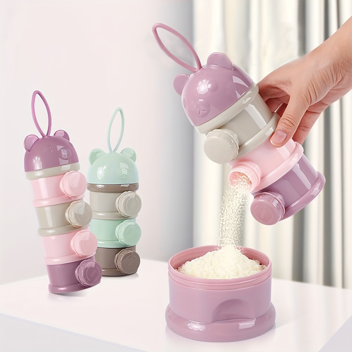 Large Capacity Baby Milk Powde - Baby Food Glass Jar recension och pris