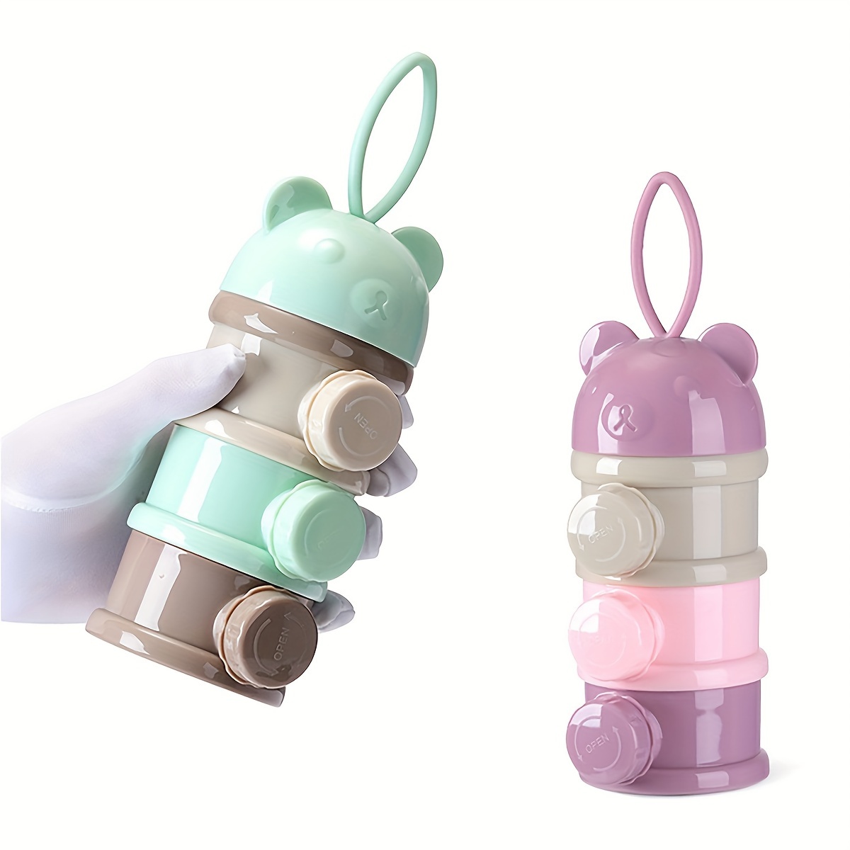 Large Capacity Baby Milk Powde - Baby Food Glass Jar recension och pris