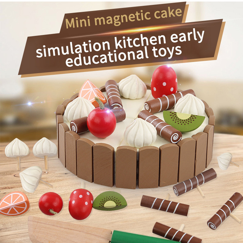 Wooden Children Kitchen Toys P - Baby Food Quantity recension och pris