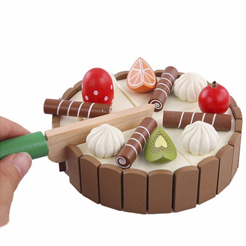 Wooden Children Kitchen Toys P - Baby Food Quantity recension och pris