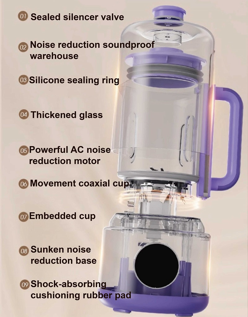 1100ml Soy Milk Machine 12h Ap - Baby Food Blender And Steamer recension och pris