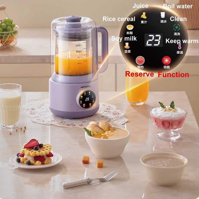 1100ml Soy Milk Machine 12h Ap - Baby Food Blender And Steamer recension och pris