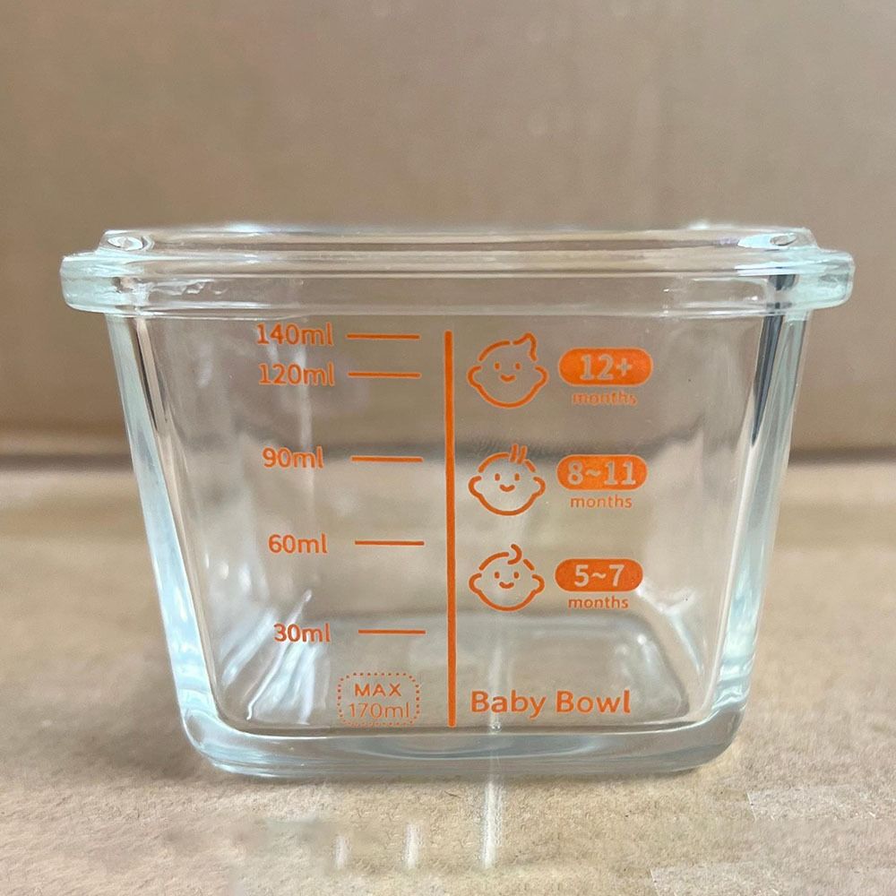 Simple 170ml Food Storage Box  - Baby Food Glass Jar recension och pris