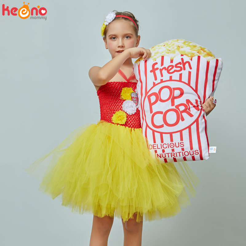 Popcorn Inspired Girls Tutu Dr - Baby Food Intake recension och pris
