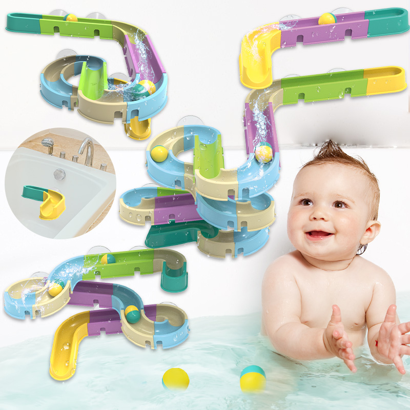 Baby Bath Rainbow Slide Toys M - Baby Food Quantity recension och pris