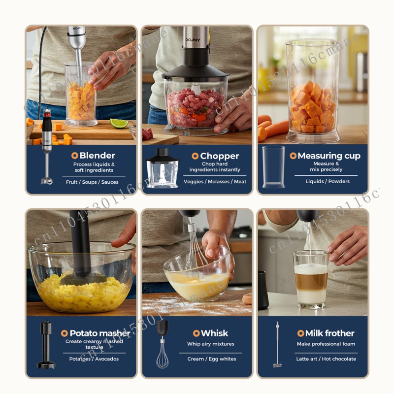 6-in-1  1200W Powerful Hand Bl - Baby Food Healthy recension och pris