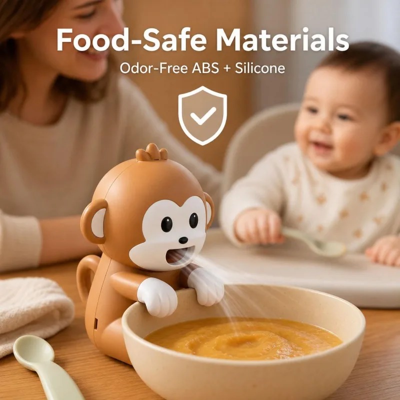 Portable Monkey Shaped Food Co - Baby 1 Year Food recension och pris