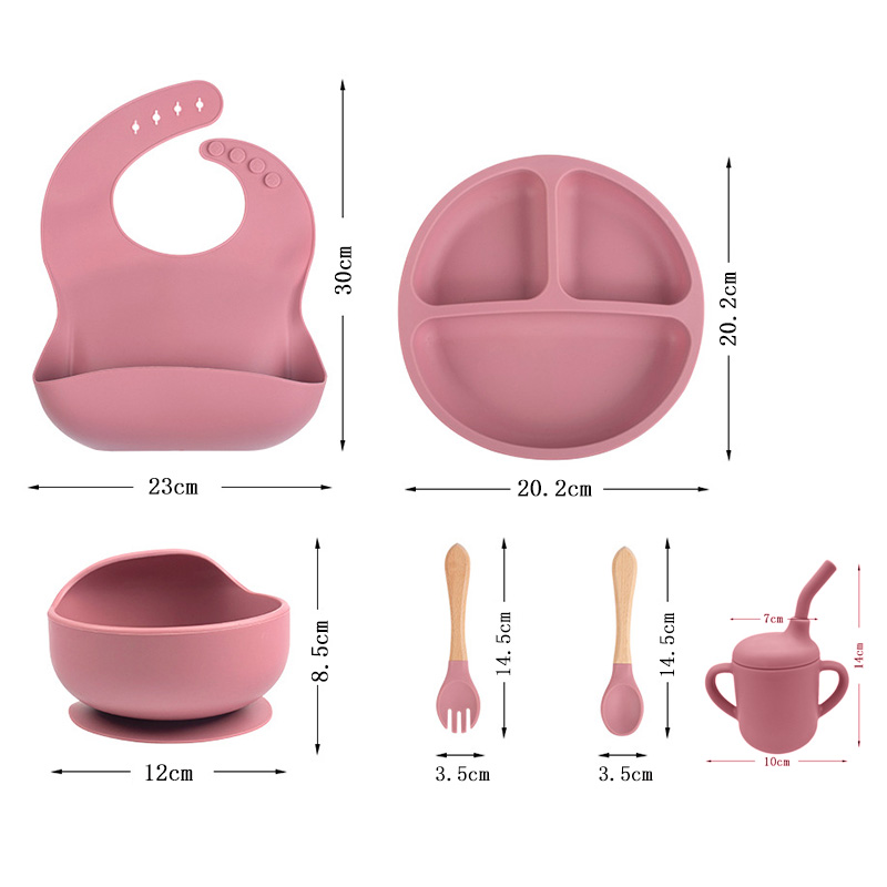 Children's silicone tableware  - Baby Food Quantity recension och pris
