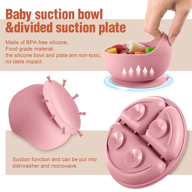 Children's silicone tableware  - Baby Food Quantity recension och pris