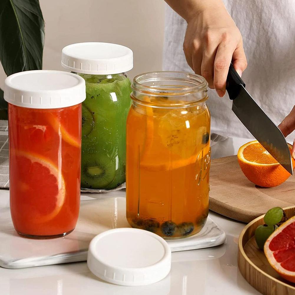 1/16pcs Reusable 86mm Plastic  - Baby Food Glass Jar recension och pris