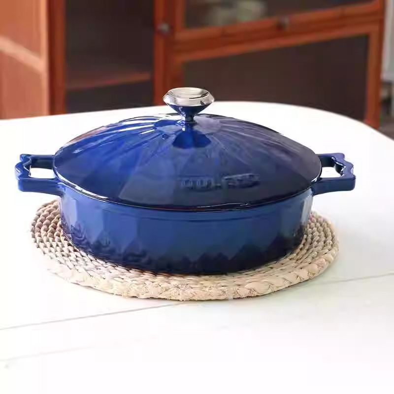 Enameled Cast Iron Dutch Oven  - Baby Food Healthy recension och pris