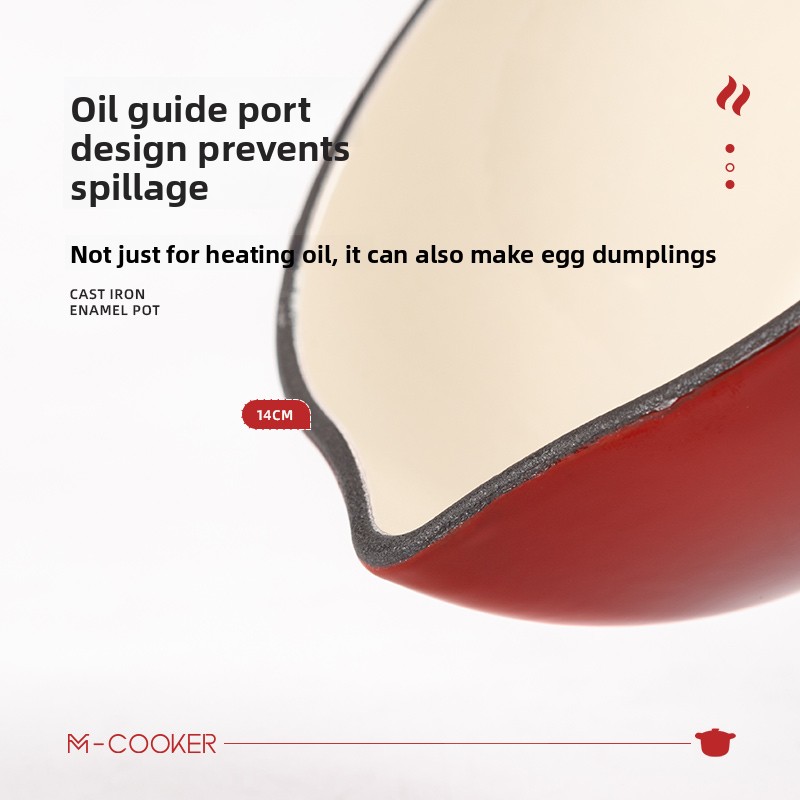 ‌Premium Cast Iron Skillet Non - Baby Food Healthy recension och pris