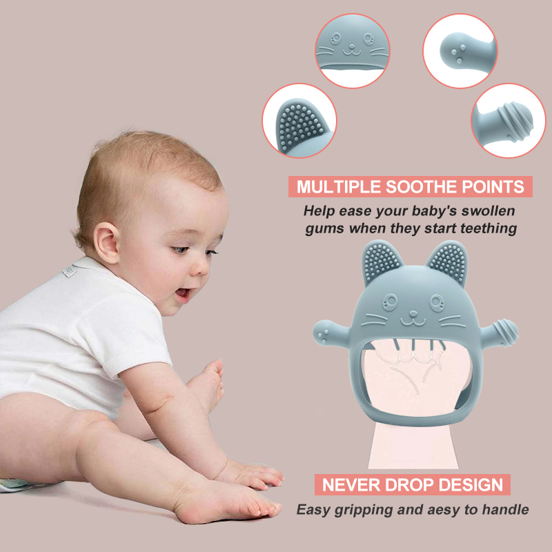 Baby Teething Mittens - Food-G - Baby 1 Year Food recension och pris