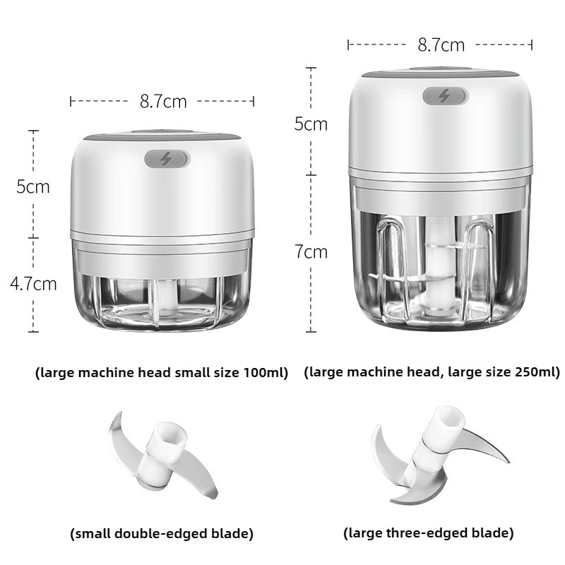 Electric Mini Garlic Chopper 1 - Baby 1 Year Food recension och pris
