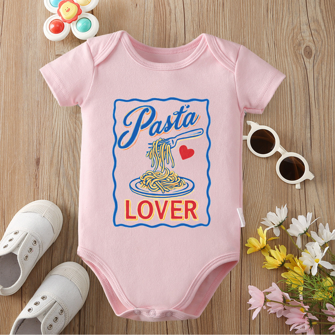 100% Cotton Onesie Summer Food - Baby Food Intake recension och pris
