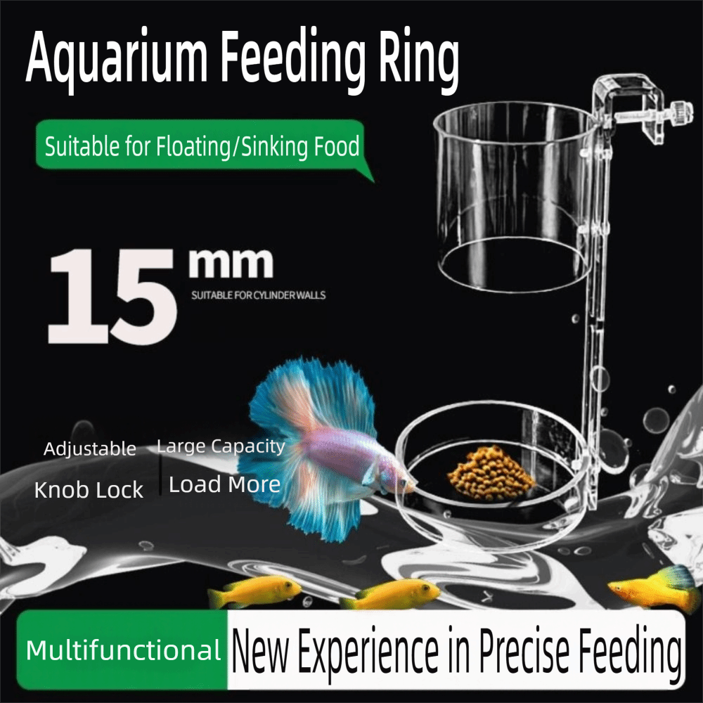 Acrylic Aquarium Feeders Ring  - Baby Food Shrimp recension och pris