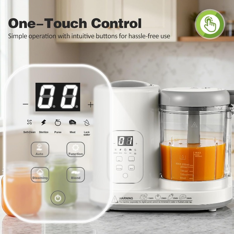 Baby Food Maker Steamer Blende - Baby Food Healthy recension och pris