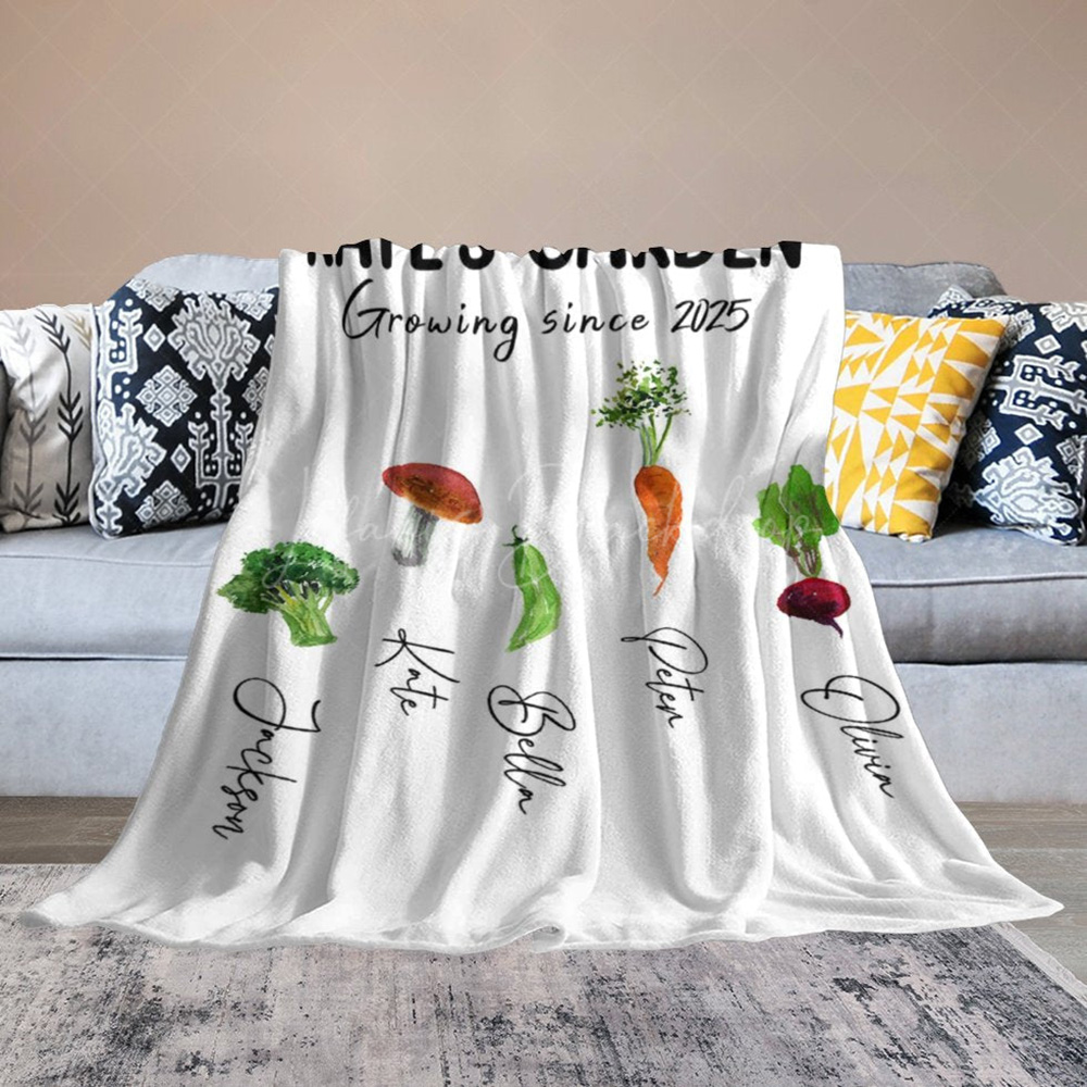 Cute Vegetable Garden Theme Cu - Baby Food Healthy recension och pris