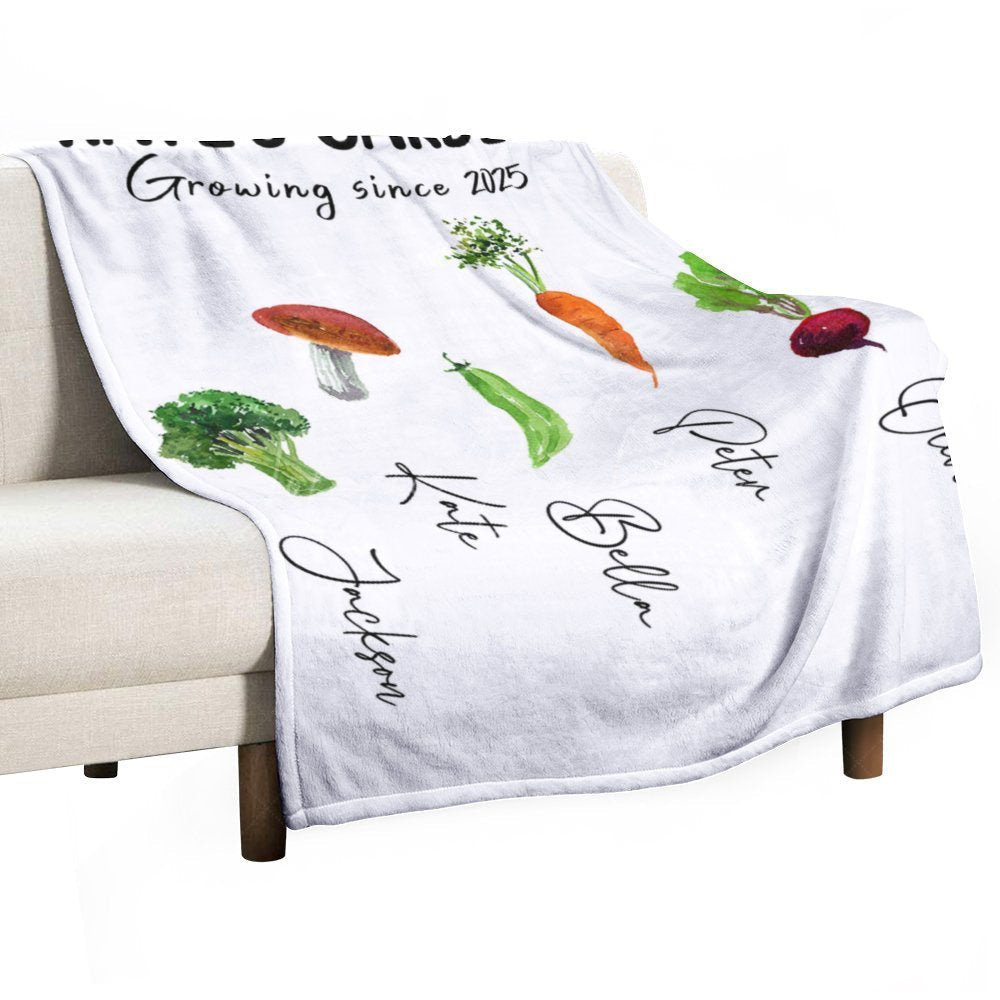 Cute Vegetable Garden Theme Cu - Baby Food Healthy recension och pris