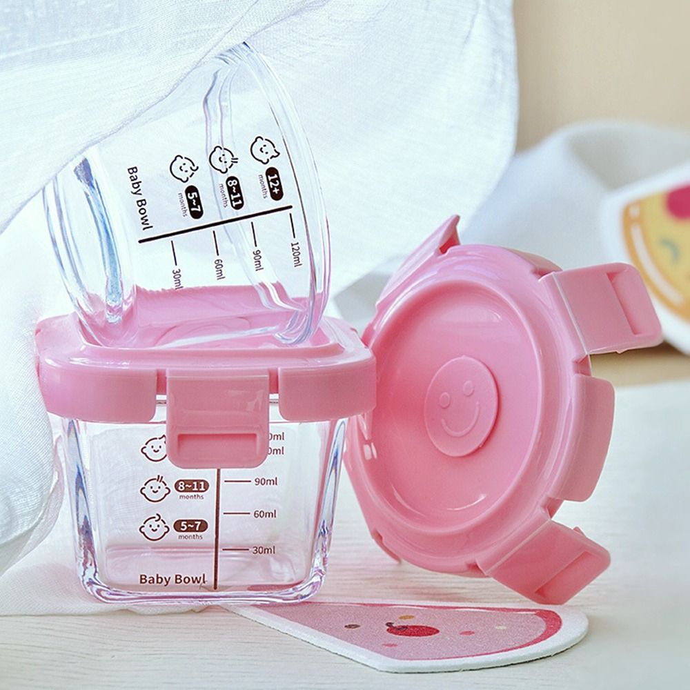 170ml Glass Food Storage Box F - Baby Food Glass Jar recension och pris