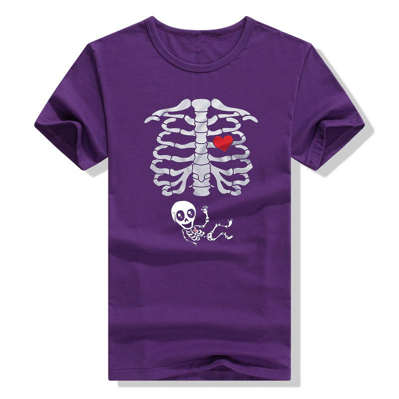 Maternity Halloween Skeleton T - Baby Food Intake recension och pris