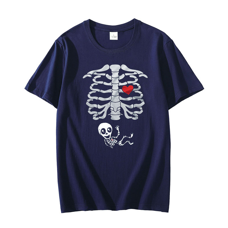 Maternity Halloween Skeleton T - Baby Food Intake recension och pris