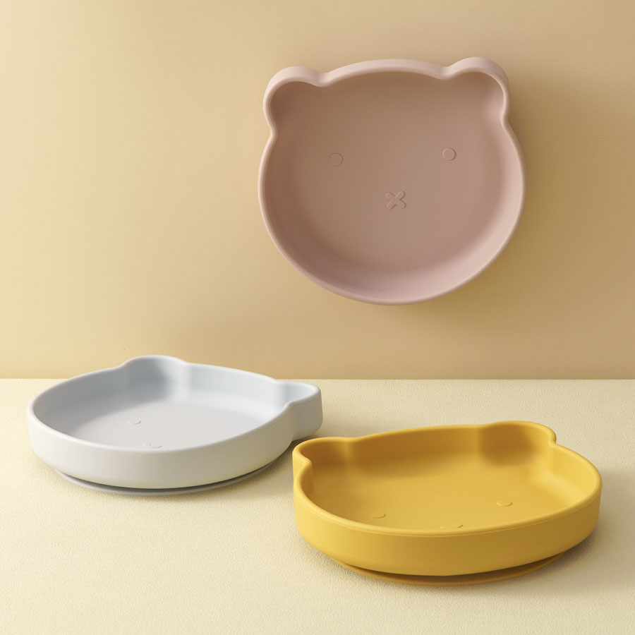 1PC Silicone Baby Dishes Sucti - Baby Food Quantity recension och pris