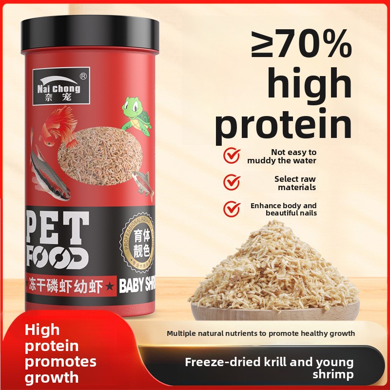 Naichong Freeze-Dried Antarcti - Baby Food Shrimp recension och pris