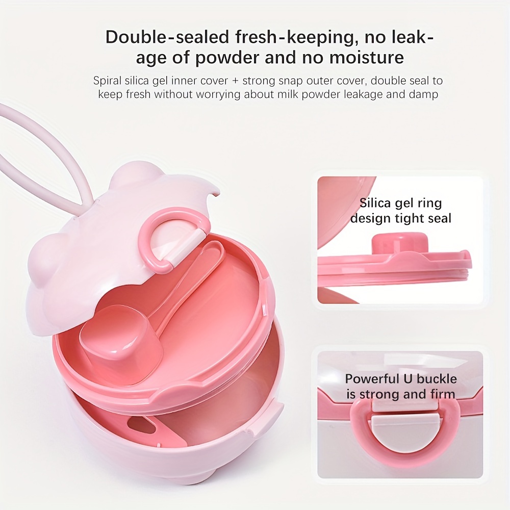 1pc Portable Four-Layer Milk P - Baby Food Glass Jar recension och pris