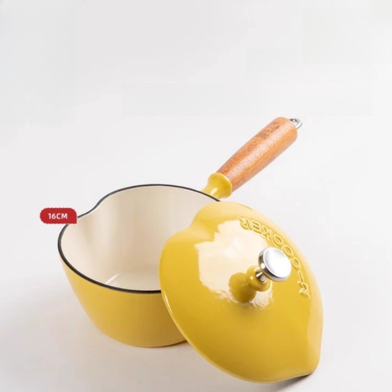 ‌Premium Cast Iron Skillet Non - Baby Food Healthy recension och pris