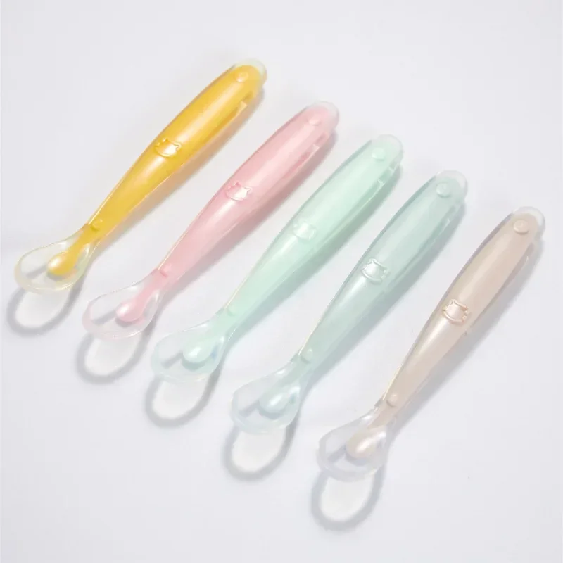 Soft Silicone Baby Spoon Toddl - Baby Food Diet recension och pris