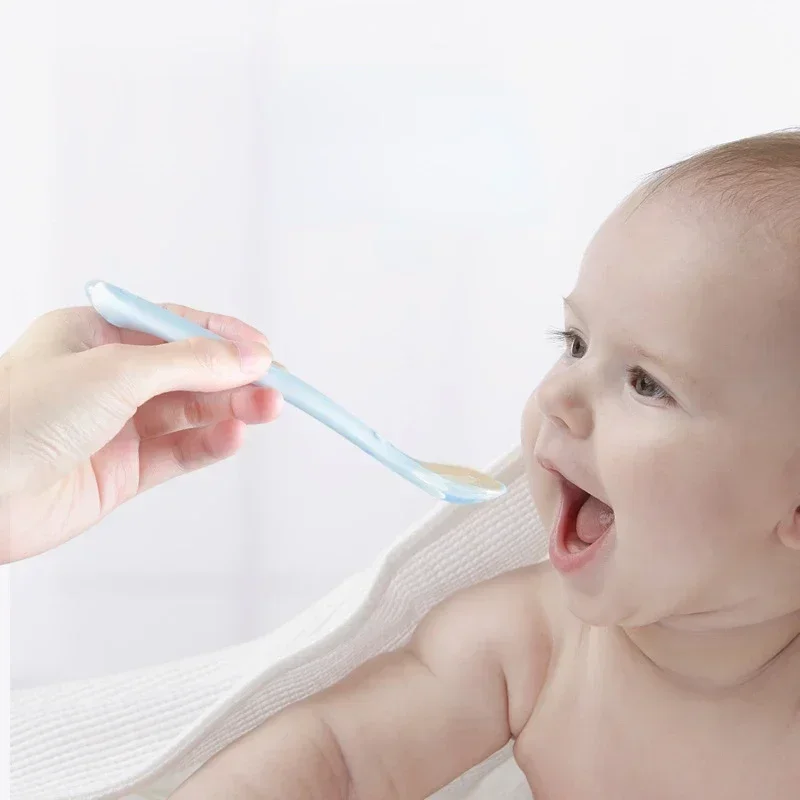 Soft Silicone Baby Spoon Toddl - Baby Food Diet recension och pris